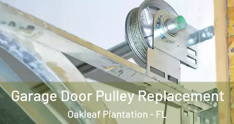  Garage Door Pulley Replacement Oakleaf Plantation - FL
