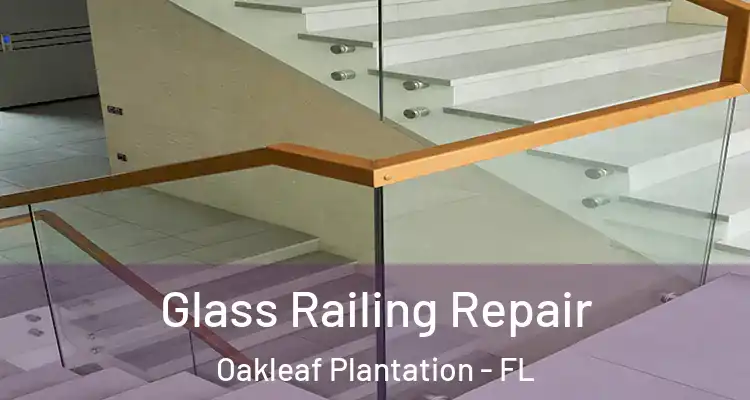  Glass Railing Repair Oakleaf Plantation - FL