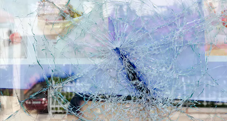 Cracked Glass Balcony Door Repair in Oakleaf Plantation, FL
