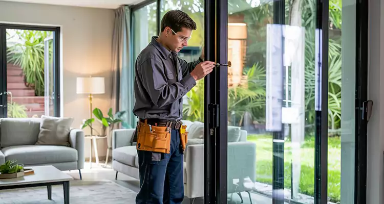 Sliding Door Jamb Lock Repair in Oakleaf Plantation, FL