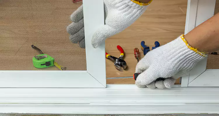 Sliding Glass Door Off Rails Repair in Oakleaf Plantation, FL