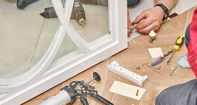 Interior Patio Door Casing Repair in Oakleaf Plantation, FL