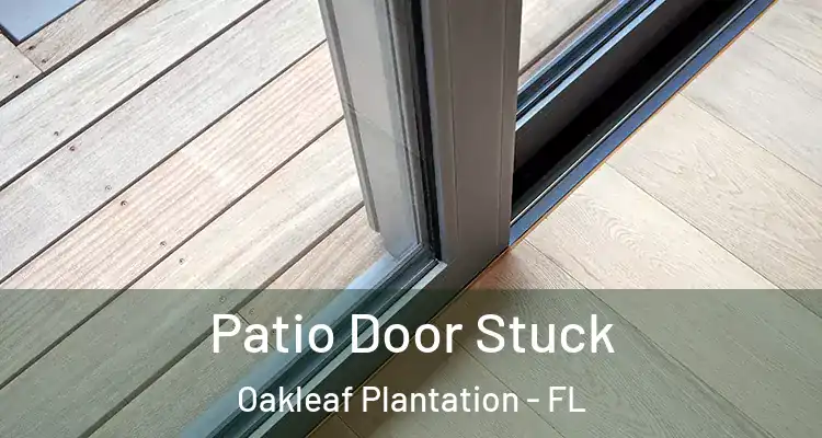  Patio Door Stuck Oakleaf Plantation - FL