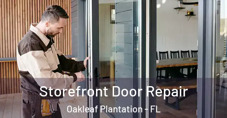 Storefront Door Repair Oakleaf Plantation - FL